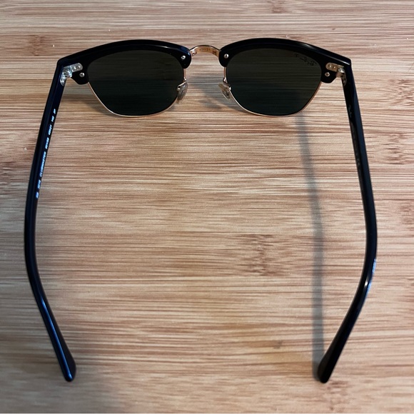 Polarized Clubmaster Ray-Ban - Black - Picture 3 of 5
